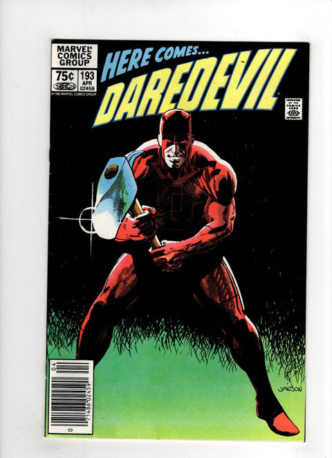 Daredevil, Vol. 1 #193 (1983) Newsstand Edition  Newsstand Edition  Buy & Sell Comics Online Comic Shop Toronto Canada