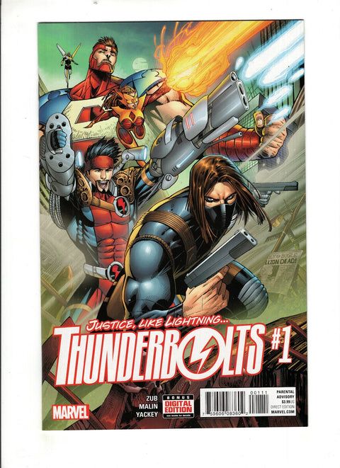 Thunderbolts, Vol. 3 #1 (Cvr A) (2016) Jon Malin  A Jon Malin  Buy & Sell Comics Online Comic Shop Toronto Canada