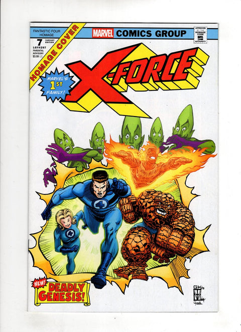 X-Force, Vol. 7 #7 (Cvr D) (2025) Trevor Von Eeden Homage Variant D Trevor Von Eeden Homage Variant  Buy & Sell Comics Online Comic Shop Toronto Canada