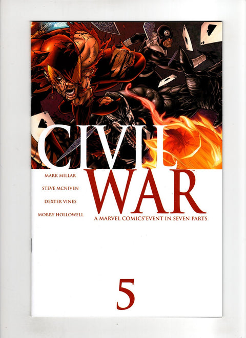 Civil War, Vol. 1 #5 (Cvr A) (2006) Steve McNiven A Steve McNiven  Buy & Sell Comics Online Comic Shop Toronto Canada