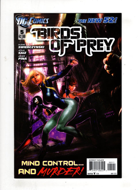 Birds of Prey, Vol. 3 #5 (2012)      Buy & Sell Comics Online Comic Shop Toronto Canada