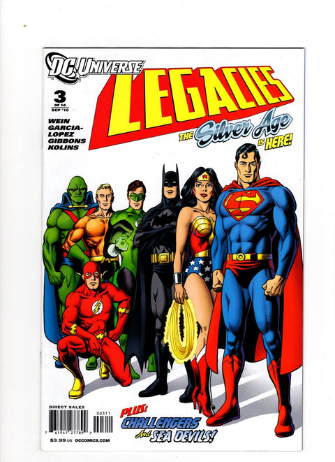 DC Universe: Legacies #3 (Cvr A) (2010) Jose Luis Garcia-lopez & Dave Gibbons  A Jose Luis Garcia-lopez & Dave Gibbons  Buy & Sell Comics Online Comic Shop Toronto Canada