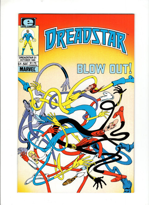 Dreadstar (Epic Comics), Vol. 1 #21 (1985)      Buy & Sell Comics Online Comic Shop Toronto Canada