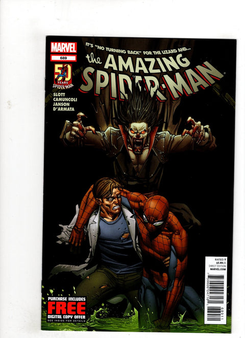 The Amazing Spider-Man, Vol. 2 #689 (Cvr A) (2012) Giuseppe Camuncoli  A Giuseppe Camuncoli  Buy & Sell Comics Online Comic Shop Toronto Canada