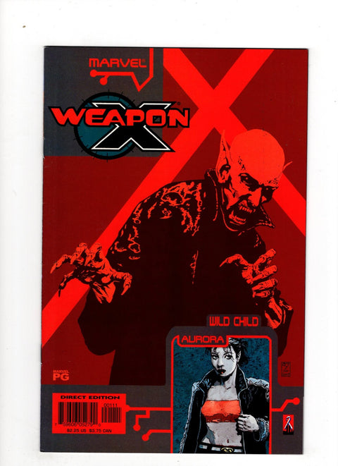Weapon X: The Draft - Wild Child #1 (2002)      Buy & Sell Comics Online Comic Shop Toronto Canada