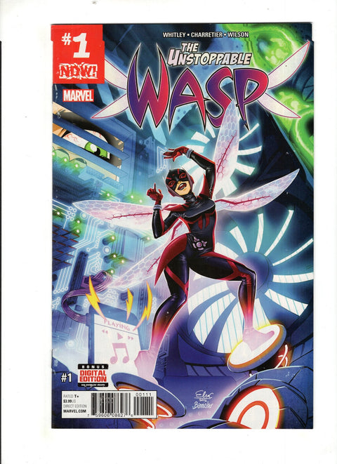 The Unstoppable Wasp, Vol. 1 #1 (Cvr A) (2017) Elsa Charretier  A Elsa Charretier  Buy & Sell Comics Online Comic Shop Toronto Canada