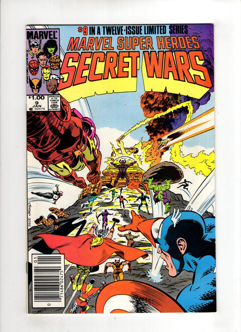 Marvel Super Heroes Secret Wars #9 (1984) Canadian Price Variant  Canadian Price Variant  Buy & Sell Comics Online Comic Shop Toronto Canada