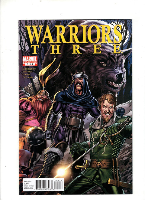 Warriors Three #3 (2011)      Buy & Sell Comics Online Comic Shop Toronto Canada