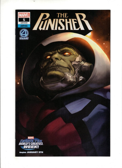 The Punisher, Vol. 12 #5 (Cvr D) (2018) Variant Marko Djurdjevic Fantastic Four Villains  D Variant Marko Djurdjevic Fantastic Four Villains  Buy & Sell Comics Online Comic Shop Toronto Canada