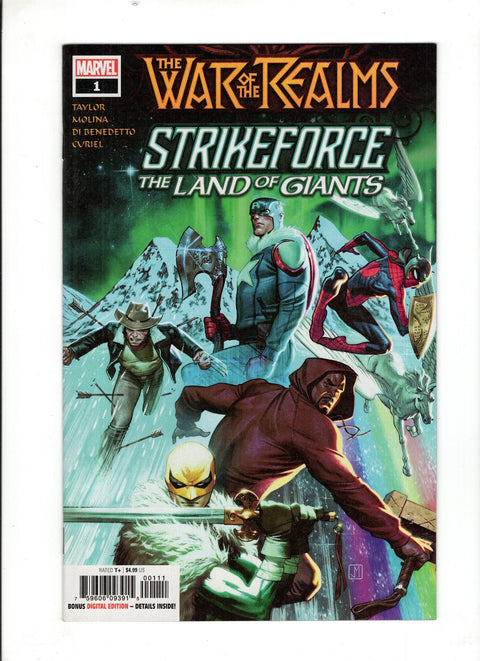 War of the Realms: Strikeforce - The Land Of Giants #1 (Cvr A) (2019) Jorge Molina  A Jorge Molina  Buy & Sell Comics Online Comic Shop Toronto Canada