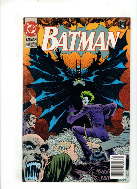 Batman, Vol. 1 #491 (1993) Newsstand Edition   Newsstand Edition  Buy & Sell Comics Online Comic Shop Toronto Canada
