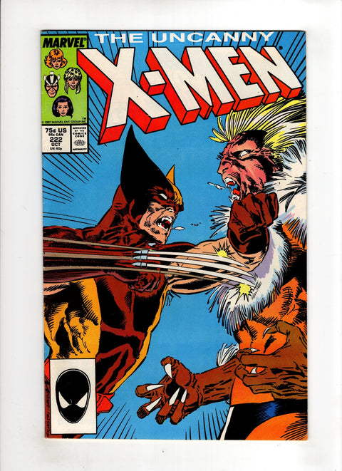 Uncanny X-Men, Vol. 1 #222 (1987)     Buy & Sell Comics Online Comic Shop Toronto Canada
