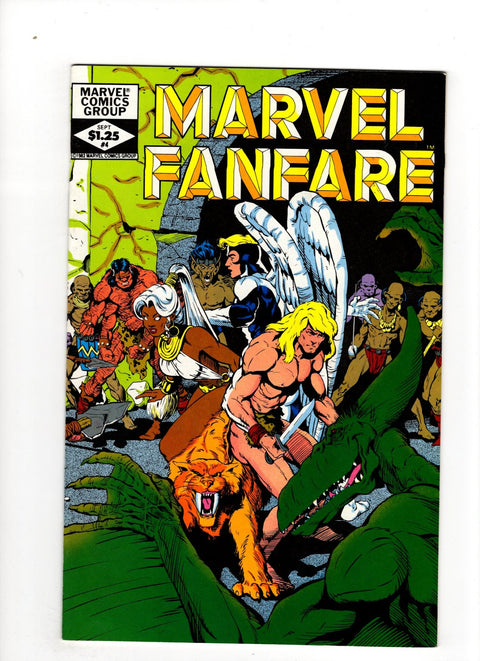 Marvel Fanfare, Vol. 1 #4 (1982)      Buy & Sell Comics Online Comic Shop Toronto Canada