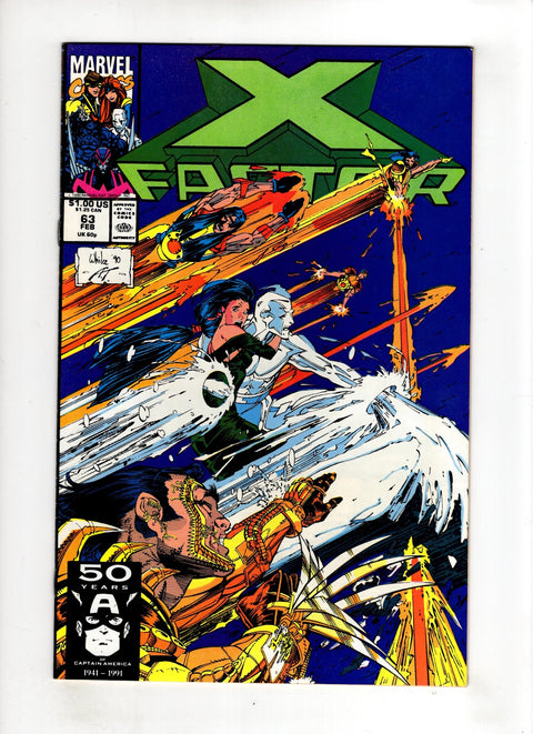X-Factor, Vol. 1 #63 (1990)     Buy & Sell Comics Online Comic Shop Toronto Canada
