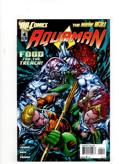 Aquaman, Vol. 7 #4 (2011)      Buy & Sell Comics Online Comic Shop Toronto Canada