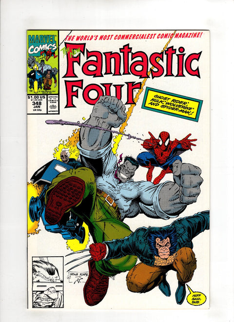 Fantastic Four, Vol. 1 #348 (1990)     Buy & Sell Comics Online Comic Shop Toronto Canada