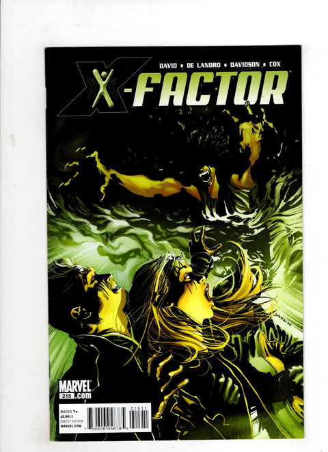 X-Factor, Vol. 3 #215 (2011) David Yardin   David Yardin  Buy & Sell Comics Online Comic Shop Toronto Canada