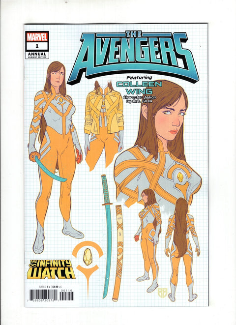 The Avengers, Vol. 9 Annual 1 Comic 1:10 R.B. Silva Spoiler Variant Marvel Comics 2024