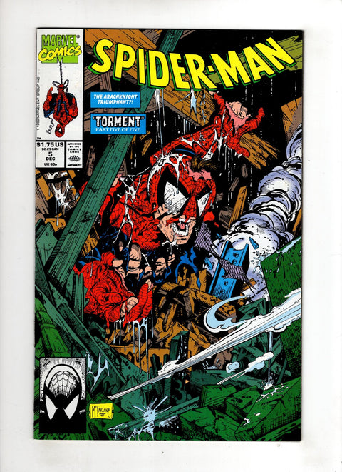 Spider-Man, Vol. 1 #5 (1990)     Buy & Sell Comics Online Comic Shop Toronto Canada
