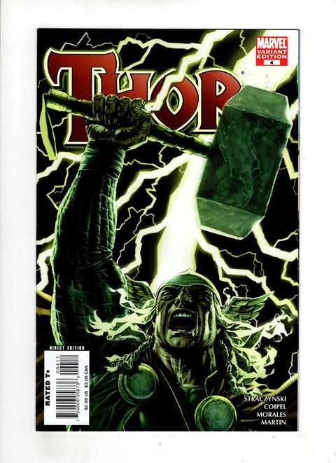 Thor, Vol. 3 #4 (2007) Lee Bermejo Variant  Lee Bermejo Variant  Buy & Sell Comics Online Comic Shop Toronto Canada