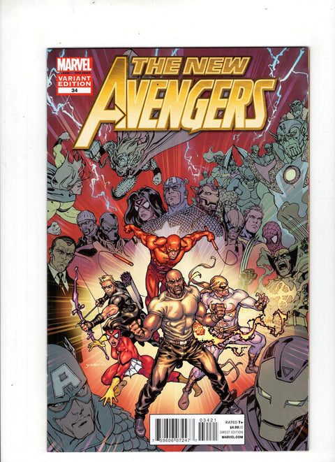 New Avengers, Vol. 2 #34 (Cvr B) (2012) David Yardin End of an Era Variant  B David Yardin End of an Era Variant  Buy & Sell Comics Online Comic Shop Toronto Canada
