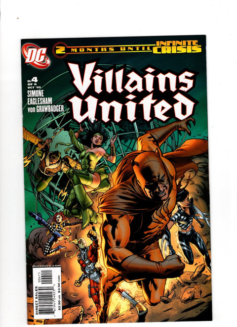 Villains United #4 (2005)      Buy & Sell Comics Online Comic Shop Toronto Canada