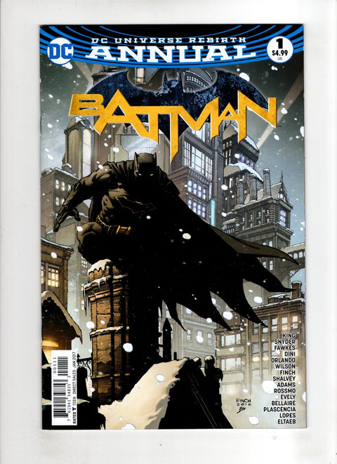 Batman, Vol. 3 Annual #1 (2016) David Finch  David Finch  Buy & Sell Comics Online Comic Shop Toronto Canada