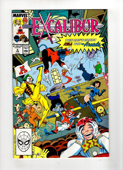Excalibur, Vol. 1 #5 (1988)     Buy & Sell Comics Online Comic Shop Toronto Canada