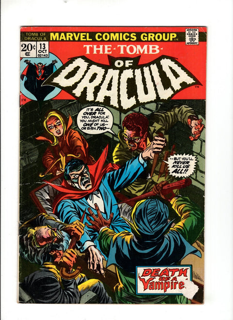 Tomb of Dracula, Vol. 1 #13 (Cvr A) (1973) 1st Deacon Frost  A 1st Deacon Frost  Buy & Sell Comics Online Comic Shop Toronto Canada