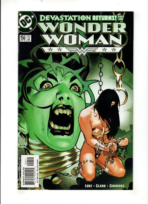 Wonder Woman, Vol. 2 #156 (2000) Adam Hughes   Adam Hughes  Buy & Sell Comics Online Comic Shop Toronto Canada