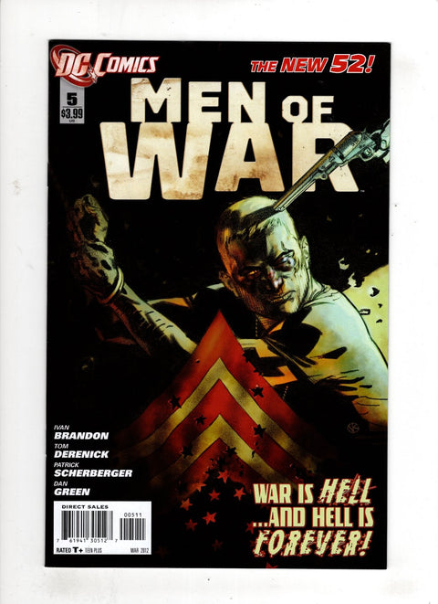 Men of War, Vol. 2 #5 (2012)      Buy & Sell Comics Online Comic Shop Toronto Canada