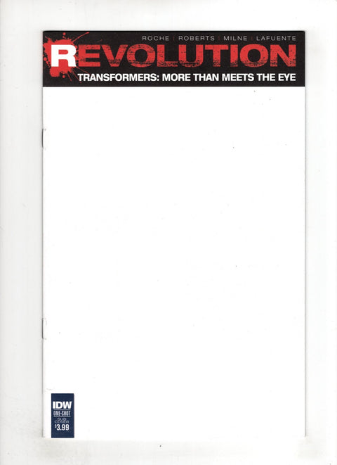 Transformers: More Than Meets The Eye Revolution #1 (Cvr C) (2016) Blank Sketch C Blank Sketch  Buy & Sell Comics Online Comic Shop Toronto Canada