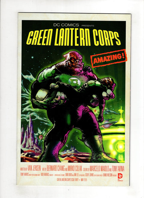Green Lantern Corps, Vol. 2 #40 (Cvr B) (2015) Tony Harris Movie Poster Variant B Tony Harris Movie Poster Variant  Buy & Sell Comics Online Comic Shop Toronto Canada