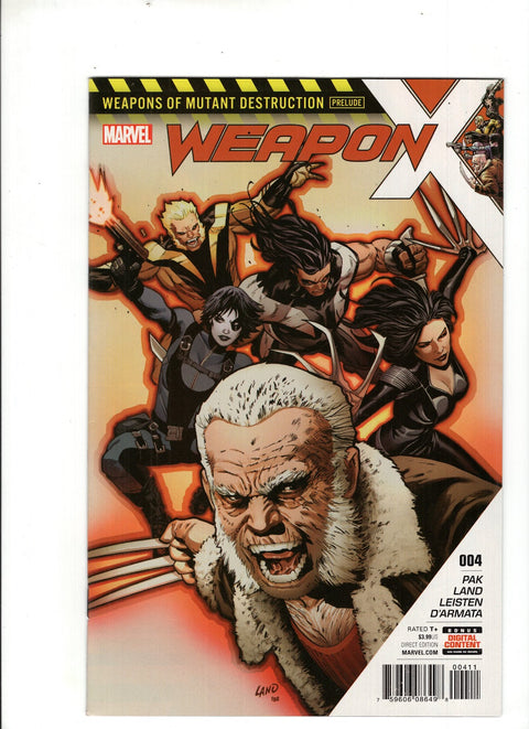 Weapon X, Vol. 3 #4 (2017)      Buy & Sell Comics Online Comic Shop Toronto Canada