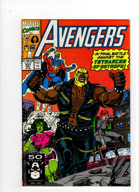 The Avengers, Vol. 1 #331 (1991)      Buy & Sell Comics Online Comic Shop Toronto Canada