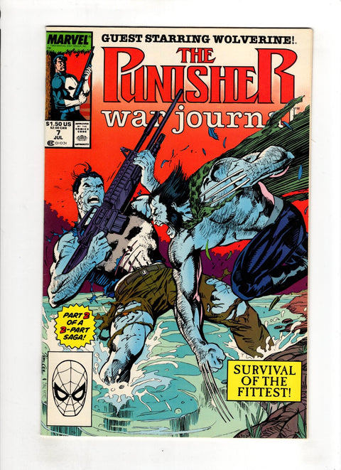 Punisher War Journal, Vol. 1 #7 (1989)     Buy & Sell Comics Online Comic Shop Toronto Canada