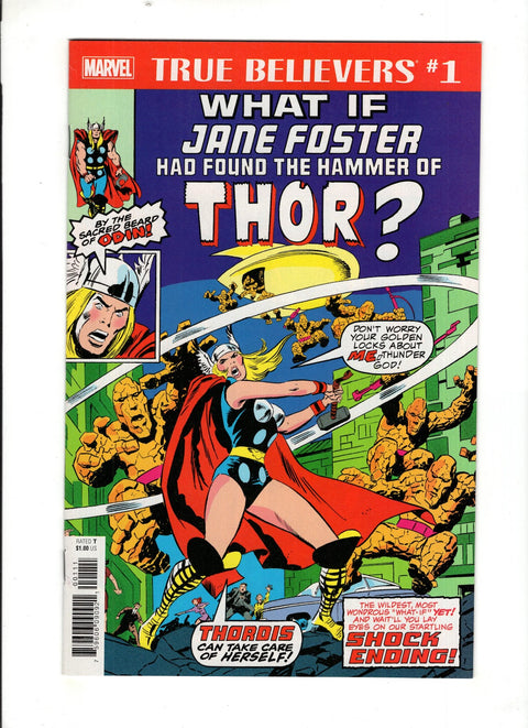 True Believers: What If Jane Foster Had Found The Hammer Of Thor? #1 (2018)      Buy & Sell Comics Online Comic Shop Toronto Canada