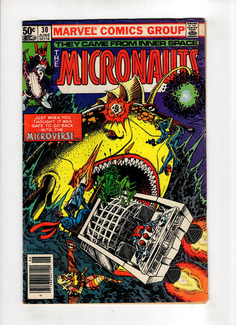 Micronauts, Vol. 1 #30 (1981) Newsstand Edition  Newsstand Edition  Buy & Sell Comics Online Comic Shop Toronto Canada