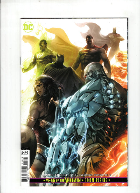 Justice League, Vol. 3 #34 (Cvr B) (2019) Francesco Mattina Variant  B Francesco Mattina Variant  Buy & Sell Comics Online Comic Shop Toronto Canada