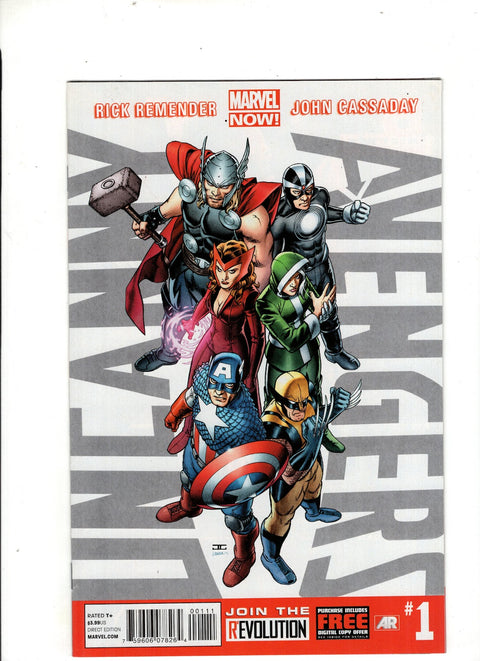 Uncanny Avengers, Vol. 1 #1 (Cvr A) (2012) John Cassaday  A John Cassaday  Buy & Sell Comics Online Comic Shop Toronto Canada