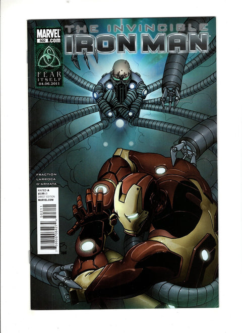 Invincible Iron Man, Vol. 1 #502 (Cvr A) (2011) Salvador Larroca  A Salvador Larroca  Buy & Sell Comics Online Comic Shop Toronto Canada