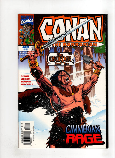 Conan the Barbarian: The Usurper #2 (1998)     Buy & Sell Comics Online Comic Shop Toronto Canada