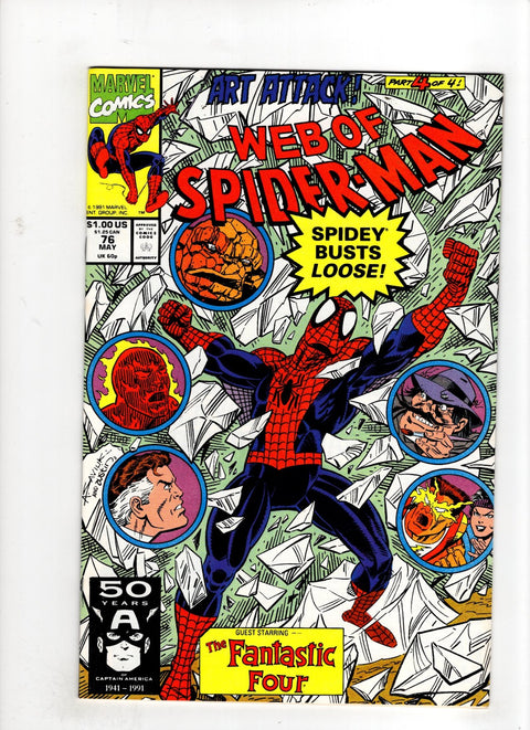 Web of Spider-Man, Vol. 1 #76 (1991)      Buy & Sell Comics Online Comic Shop Toronto Canada