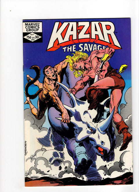 Ka-Zar, Vol. 3 #14 (1982)      Buy & Sell Comics Online Comic Shop Toronto Canada