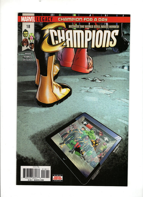 Champions, Vol. 2 (Marvel) #18 (2018) Humberto Ramos   Humberto Ramos  Buy & Sell Comics Online Comic Shop Toronto Canada