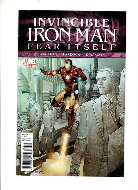 Invincible Iron Man, Vol. 1 #504 (Cvr A) (2011) Salvador Larroca  A Salvador Larroca  Buy & Sell Comics Online Comic Shop Toronto Canada