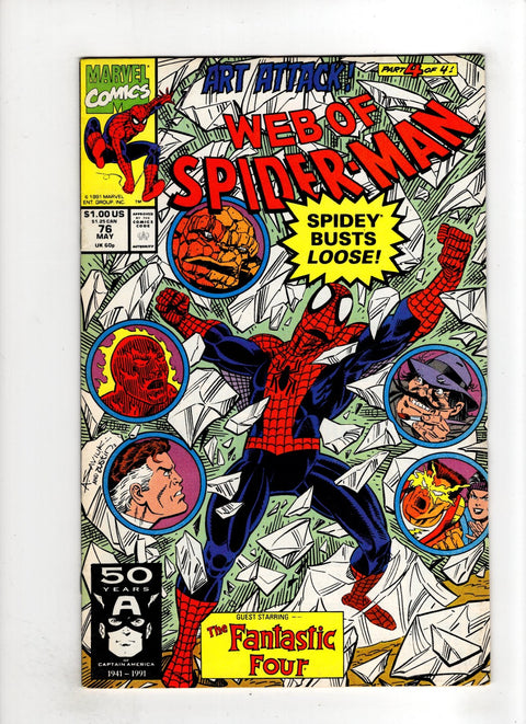Web of Spider-Man, Vol. 1 #76 (1991)     Buy & Sell Comics Online Comic Shop Toronto Canada