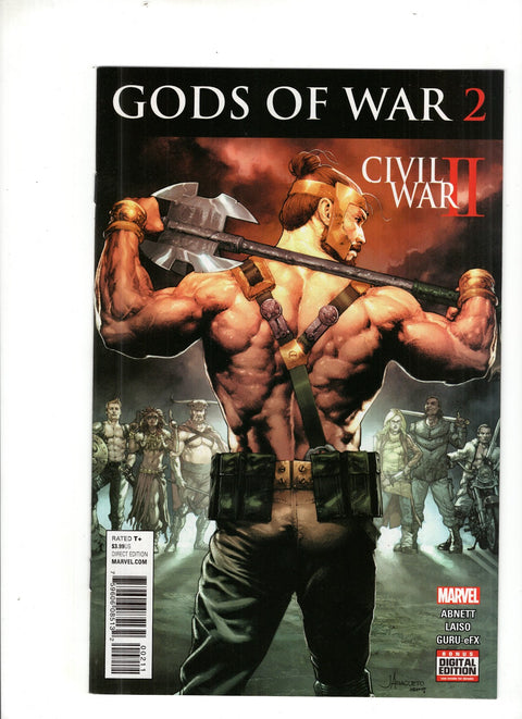 Civil War II: Gods Of War #2 (Cvr A) (2016) Jay Anacleto  A Jay Anacleto  Buy & Sell Comics Online Comic Shop Toronto Canada