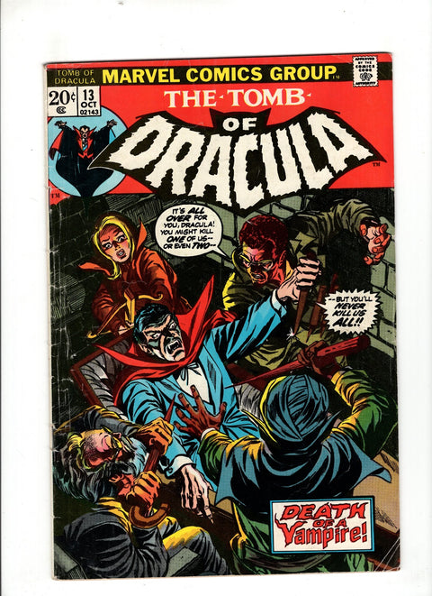 Tomb of Dracula, Vol. 1 #13 (Cvr A) (1973) 1st Deacon Frost  A 1st Deacon Frost  Buy & Sell Comics Online Comic Shop Toronto Canada