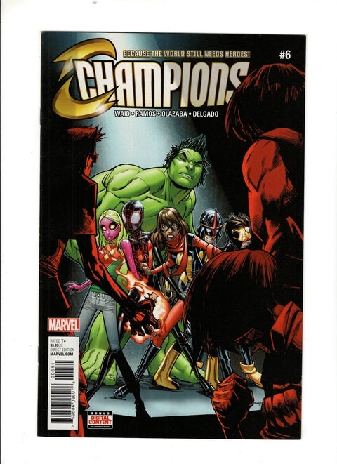 Champions, Vol. 2 (Marvel) #6 (Cvr A) (2017) Humberto Ramos  A Humberto Ramos  Buy & Sell Comics Online Comic Shop Toronto Canada